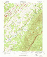 Download a high-resolution, GPS-compatible USGS topo map for Cornwall, VA (1969 edition)