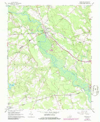 Download a high-resolution, GPS-compatible USGS topo map for Courtland, VA (1986 edition)
