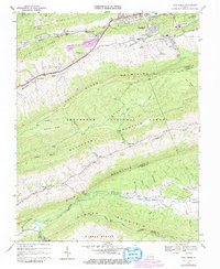 Download a high-resolution, GPS-compatible USGS topo map for Cove Creek, VA (1979 edition)