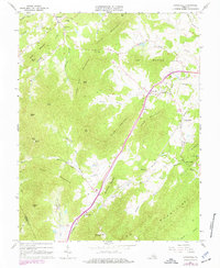 Download a high-resolution, GPS-compatible USGS topo map for Covesville, VA (1977 edition)