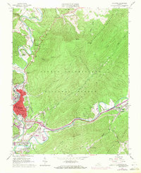 Download a high-resolution, GPS-compatible USGS topo map for Covington, VA (1971 edition)