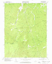 Download a high-resolution, GPS-compatible USGS topo map for Cow Knob, VA (1969 edition)