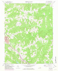 Download a high-resolution, GPS-compatible USGS topo map for Crewe East, VA (1982 edition)