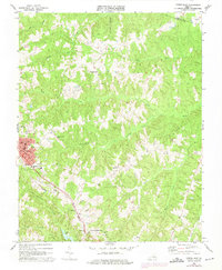 Download a high-resolution, GPS-compatible USGS topo map for Crewe East, VA (1975 edition)