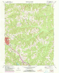 Download a high-resolution, GPS-compatible USGS topo map for Crewe East, VA (1990 edition)