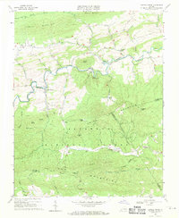 Download a high-resolution, GPS-compatible USGS topo map for Cripple Creek, VA (1971 edition)