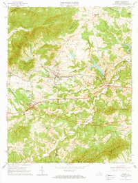 Download a high-resolution, GPS-compatible USGS topo map for Crozet, VA (1967 edition)