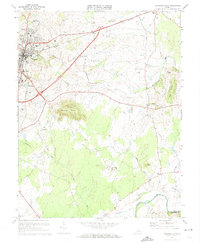Download a high-resolution, GPS-compatible USGS topo map for Culpeper East, VA (1974 edition)