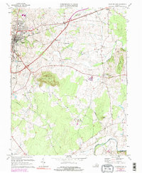 Download a high-resolution, GPS-compatible USGS topo map for Culpeper East, VA (1981 edition)