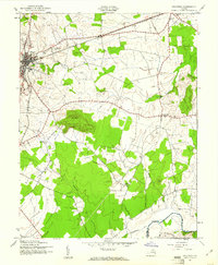 Download a high-resolution, GPS-compatible USGS topo map for Culpeper, VA (1961 edition)