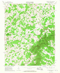 Download a high-resolution, GPS-compatible USGS topo map for Cumberland Knob, VA (1968 edition)