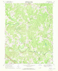 Download a high-resolution, GPS-compatible USGS topo map for Dabneys, VA (1970 edition)