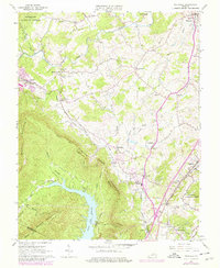 Download a high-resolution, GPS-compatible USGS topo map for Daleville, VA (1978 edition)