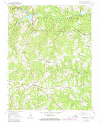 preview thumbnail of historical topo map of Brunswick County, VA in 1951