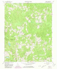 Download a high-resolution, GPS-compatible USGS topo map for Danville, VA (1981 edition)
