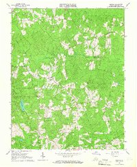 Download a high-resolution, GPS-compatible USGS topo map for Darvills, VA (1967 edition)