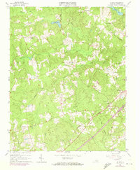 preview thumbnail of historical topo map of Dinwiddie County, VA in 1963