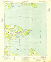 Download a high-resolution, GPS-compatible USGS topo map for Deltaville, VA (1948 edition)