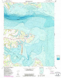 Download a high-resolution, GPS-compatible USGS topo map for Deltaville, VA (1987 edition)