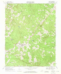 Download a high-resolution, GPS-compatible USGS topo map for Dillwyn, VA (1971 edition)