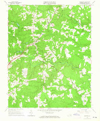 Download a high-resolution, GPS-compatible USGS topo map for Dinwiddie, VA (1965 edition)