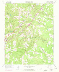 Download a high-resolution, GPS-compatible USGS topo map for Dinwiddie, VA (1972 edition)