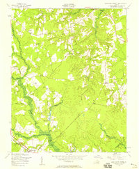 preview thumbnail of historical topo map of Prince George County, VA in 1956