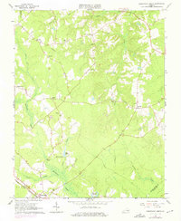 preview thumbnail of historical topo map of Prince George County, VA in 1965