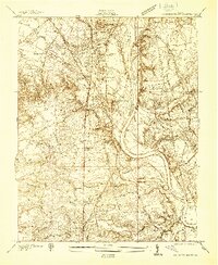 preview thumbnail of historical topo map of Chesterfield County, VA in 1938