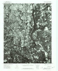 preview thumbnail of historical topo map of Chesterfield County, VA in 1974