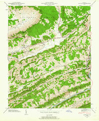 Download a high-resolution, GPS-compatible USGS topo map for Duffield, VA (1963 edition)