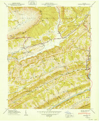 Download a high-resolution, GPS-compatible USGS topo map for Duffield, VA (1950 edition)