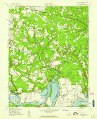 Download a high-resolution, GPS-compatible USGS topo map for Dutch Gap, VA (1959 edition)