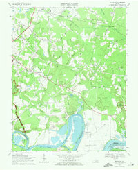 Download a high-resolution, GPS-compatible USGS topo map for Dutch Gap, VA (1971 edition)