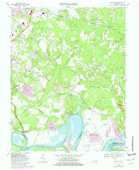 Download a high-resolution, GPS-compatible USGS topo map for Dutch Gap, VA (1982 edition)