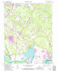Download a high-resolution, GPS-compatible USGS topo map for Dutch Gap, VA (1994 edition)