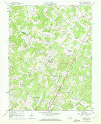 Download a high-resolution, GPS-compatible USGS topo map for Earlysville, VA (1972 edition)