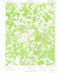 Download a high-resolution, GPS-compatible USGS topo map for Earlysville, VA (1966 edition)