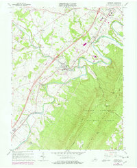 Download a high-resolution, GPS-compatible USGS topo map for Edinburg, VA (1978 edition)