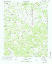 Download a high-resolution, GPS-compatible USGS topo map for Elk Creek, VA (1984 edition)