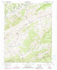 Download a high-resolution, GPS-compatible USGS topo map for Elk Garden, VA (1991 edition)