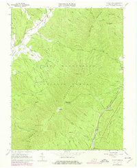 Download a high-resolution, GPS-compatible USGS topo map for Elliott Knob, VA (1978 edition)