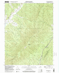 preview thumbnail of historical topo map of Augusta County, VA in 1999