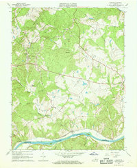 Download a high-resolution, GPS-compatible USGS topo map for Esmont, VA (1968 edition)