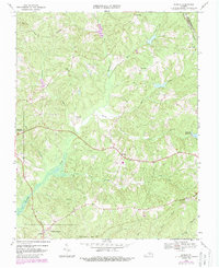Download a high-resolution, GPS-compatible USGS topo map for Eureka, VA (1987 edition)