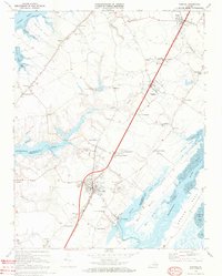 Download a high-resolution, GPS-compatible USGS topo map for Exmore, VA (1972 edition)