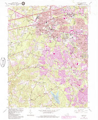 Download a high-resolution, GPS-compatible USGS topo map for Fairfax, VA (1984 edition)