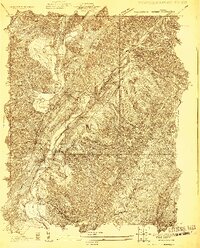 Download a high-resolution, GPS-compatible USGS topo map for Falling Spring, VA (1929 edition)