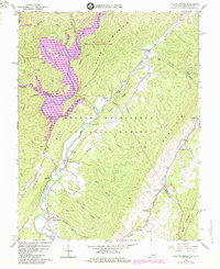 Download a high-resolution, GPS-compatible USGS topo map for Falling Spring, VA (1984 edition)