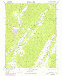 Download a high-resolution, GPS-compatible USGS topo map for Falling Spring, VA (1978 edition)